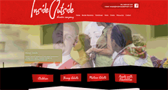 Desktop Screenshot of insideoutsidetheatre.com