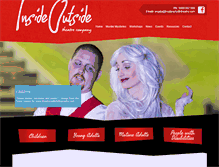 Tablet Screenshot of insideoutsidetheatre.com